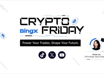 إطلاق سلسلة “Crypto Friday” من BingX لتمكين المتداولين بالمعرفة والتحليل
