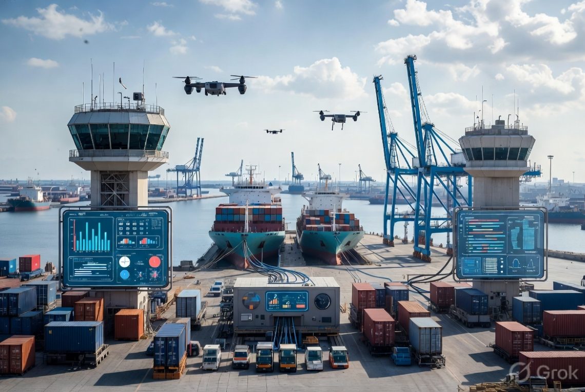 $28.6 Billion by 2035 — How AI and IoT Are Optimizing Global Shipping and Logistics